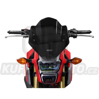 Moto plexi MRA Honda MSX 125 2016 - typ spoiler S kouřové