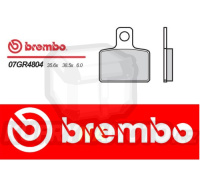 Brzdové destičky Brembo GAS GAS TXT 280 r.v. Od 04 -  Originál směs Zadní