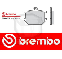 Brzdové destičky Brembo YAMAHA XS SJ, SK 650 r.v. Od 82 -  směs Originál Přední