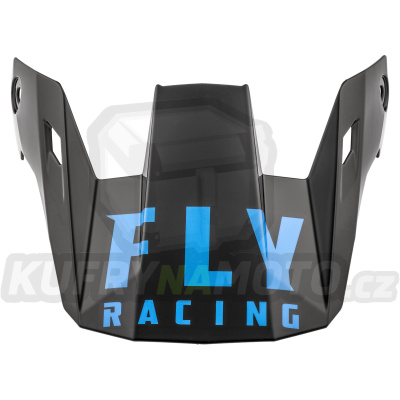 kšilt RAYCE, FLY RACING - USA (černá/modrá)