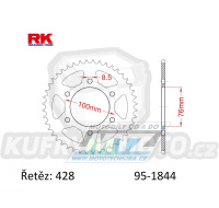 Rozeta ocelová (převodník) 1844-48zubů RK - Yamaha MT125+FZ16+YS125 + YZFR125 + YZF-R125 + XSR125+MTM125+MTN125