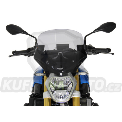 Plexi plexisklo MRA BMW R 1200 R plexisklo sport 2015 - typ turistický T černé