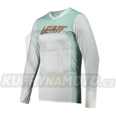 LEATT MOTO 5.5 ULTRAWELD dres ICE TRIČKO TURQUOISE / WHITE velikost XL-5021020143