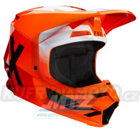 Přilba FOX V1 WERD Helmet MX20 Orange Fluo - oranžová (velikost M)