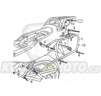 Nosič držák bočních kufrů Fehling Suzuki GSF 1200 Bandit (WVA9) 2001 – 2005 Fehling 6981 ST - FKM581- akce