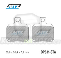 Destičky brzdové DP631-STA - směs Standard