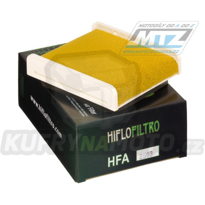 Filtr vzduchový HFA2503 (HifloFiltro) - Kawasaki EX400A (GPZ400S) + EX500A (GPZ500S) + EX500D (GPZ500S) + EX500D Ninja 500R