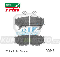 Destičky brzdové DP613-LU TRW Lucas MCB629 - směs Allround