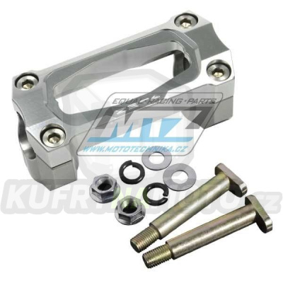 Klemy řídítek včetně stabilizátoru ZETA-RX ¤28,6mm - ZETA ZE32-4011 - Honda CR125R / 00-07 + CR250R / 99-07 + CRF250R / 04-18 + CRF250X / 04-17 + CRF450R / 02-18 + CRF450RX / 17-18 + CRF450X / 05-17 + CRF450L / 19-20 + CRF450RL / 21