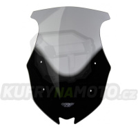 Moto plexi MRA Kawasaki Z 1000 SX 2017 - typ turistické T M černé