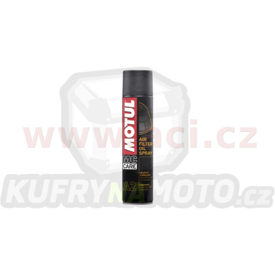 MOTUL olej pro údržbu vzduchových filtrů A2 AIR FILTER OIL, 400 ml sprej 