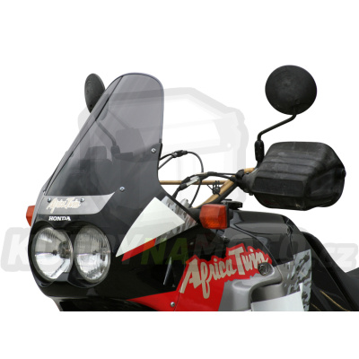 Plexi plexisklo MRA Honda XRV 750 Africa Twin 1990 - 1992 typ originál O černé