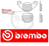 Brzdové destičky Brembo SUZUKI RM G 80 r.v. Od 86 - 89 směs Originál Přední