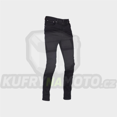 Dámské moto kalhoty RICHA SECOND SKIN JEANS černé zkrácené