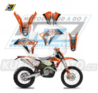 Polepy na motocykl (sada polepů Dream) KTM EXC / 08-11 + SX+SXF / 07-10 - typ polepů Dream4