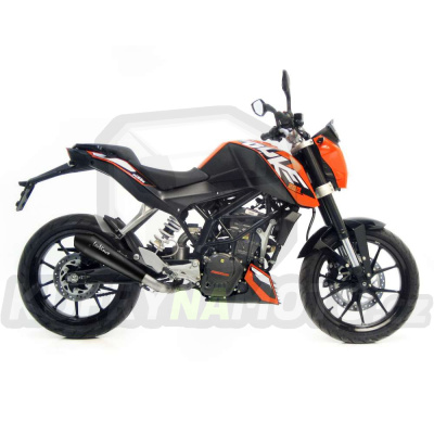 Výfuk Leo Vince KTM DUKE 200 2012 - 2014 GP STYLE BLACK LVKN523-8566B