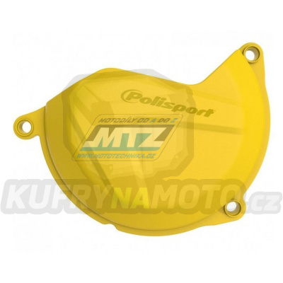 Kryt spojkového víka KTM 450SXF / 13-15 + 450EXC / 12-16 + Husqvarna FC450 / 14-15 + FE450 / 14-16 - barva žlutá