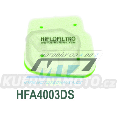 Filtr vzduchový HFA4003DS (HifloFiltro) - MBK 50 Flipper + Yamaha 50 Why