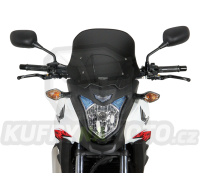 Plexi plexisklo MRA Honda CB 500 X XA 2013 - 2015 typ turistický T kouřové