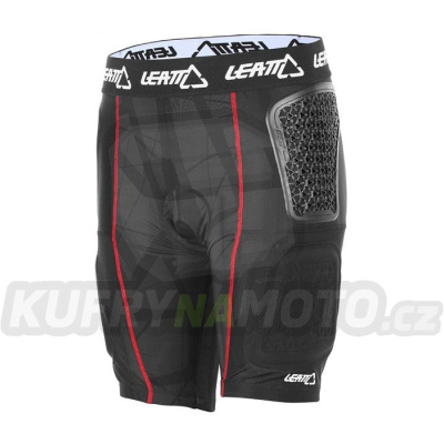 LEATT kraťasy s chráničem IMPACT SHORTS DBX 5.0 AIRFLEX barva černá velikost XXL