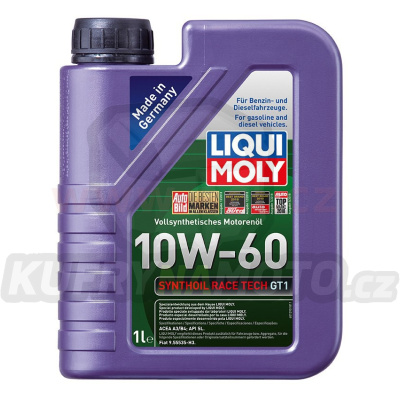 LIQUI MOLY Synthoil, Race Tech GT1 10W60 1L