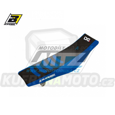 Potah sedla Yamaha YZF250+YZF450 / 06-09 + WRF250 / 07-14 + WRF450 / 07-11 - barva černo-modrá - typ potahu DG3