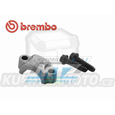 Klema brzdové pumpy Brembo - stříbrná - KTM+Husaberg+Husqvarna + Gas-Gas+Beta+Sherco