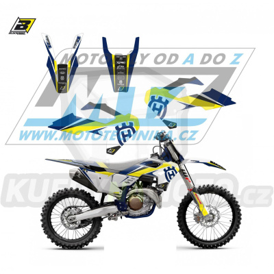 Polepy na motocykl (sada polepů Dream) Husqvarna FC250+FC350+FC450 + TC125+TC250 / 23 - typ polepů Dream4