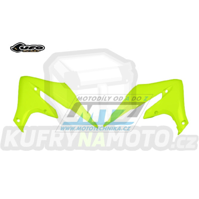 Spojlery Yamaha YZF450 / 18-22 + YZF250 / 19-23 + WRF450 / 19-24 + WRF250 / 20-24 - barva FLUO žlutá (neon žlutá)