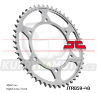 Řetězová rozeta YAMAHA YZF 1000 R Thunderace 1998-2000 specifikace YZF 1000 R Thunder Ace (4VD); Modifikace na rozměr řetězu 530, 48 zubů, řetěz 530  – akce