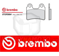 Brzdové destičky Brembo BETA REV 3 270 r.v. Od 00 -  směs Originál Přední