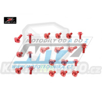 Sada šroubů na plasty - ZETA ZE88-5042 - Honda CRF250R / 14-17 + CRF450R / 13-16 - červené