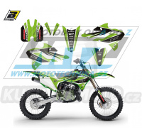 Polepy na motocykl (sada polepů Dream) Kawasaki KX85 / 22-23 - typ polepů Dream4