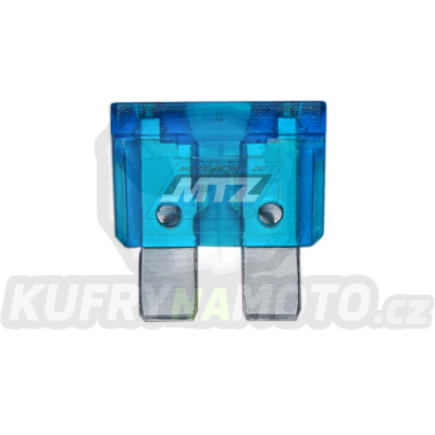 Pojistka nožová - 15A 12V (barva modrá)