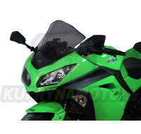 Plexi plexisklo MRA Kawasaki ZX 300 R 2013 - typ racing R černé