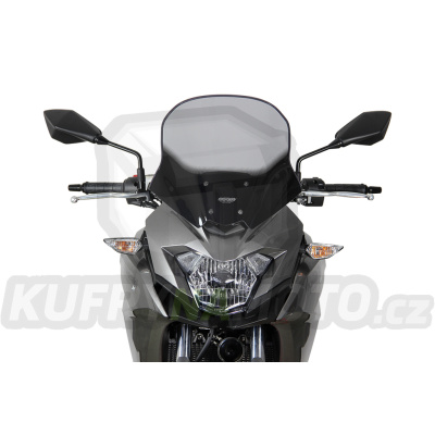 Moto plexi MRA Kawasaki Versys X 300 2017 - typ turistický T černé