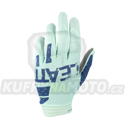 LEATT RUKAVICE MOTO 1.5 GRIPR ICE GLOVES TURQUOISE / NAVY BLUE velikost L-6021040502