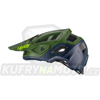 LEATT BIKE přilba helma MTB cyklo 3.0 ALL MOUNTAIN V21.1 přilba helma CACTUS barva ZELENÁ / NAVY VELIKOST M 55-59cm-1021000691