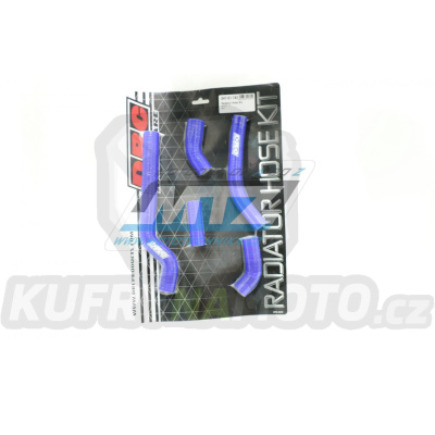 Hadice chladiče DRC RADIATOR HOSE KIT - DRC D47-01-742 - Yamaha WRF250 / 07-14 + YZF250 / 06 - modré (sada 5ks)