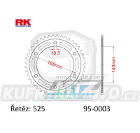 Rozeta ocelová (převodník) 0003-41zubů RK - BMW F650GS / 08-12 + F650GS SE / 12 + F700GS / 13-18 + F800GS / 08-18 + F800GS Adventure / 13-18 + F800GS Triple Black / 12 + F800GS Trophy / 12 + F800R / 09-20