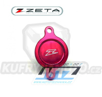 Víko olejového filtru - ZETA ZE90-1253 - Suzuki RMZ250 / 07-20 + RMZ450 / 05-20 + RMX450Z / 10-19 - červené