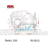 Kolečko řetězové (pastorek) 0511-13zubů RK - Kawasaki KLX650C+KLX650R + KLR650A+KLR650E+KLR650 Tengai