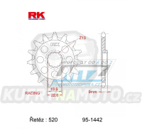 Kolečko řetězové (pastorek) 1442-13zubů RK - Suzuki RMZ250 / 13-23