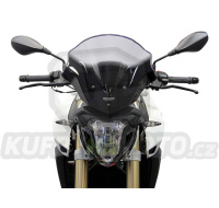 Plexi plexisklo MRA BMW F 800 R 2015 - typ racing R kouřové