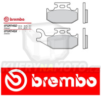 Brzdové destičky Brembo SUZUKI KING QUAD LT-A RIGHT 450 r.v. Od 08 -  směs SX Přední