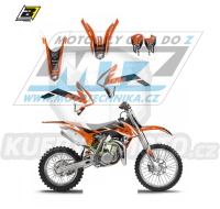 Polepy na motocykl (sada polepů Dream) KTM 85SX / 13-17 - typ polepů Dream4