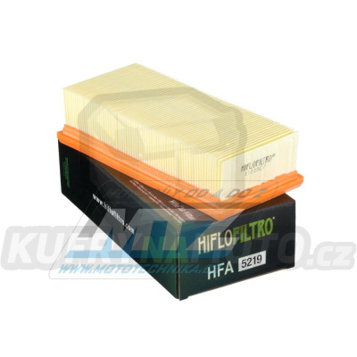 Filtr vzduchový HFA5219 (HifloFiltro) - Piaggio X9 500 / 00-10 + 125 Exagon / 00-02 + Gilera 500 Nexus / 03-15 + Malaguti 500 Spidermax / 04-08