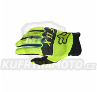 Rukavice motokros FOX DIRTPAW MX21 - žluté - velikost S