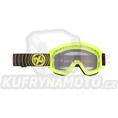 MX brýle DIRT, NOX (žluté fluo)