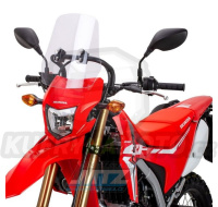 Sada plexi štítu proti větru - ZETA ZE70-1001 - Honda CRF250L+CRF250M / 12-20 + CRF300L / 21-24